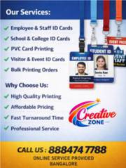 Digital Qr Code ID card | Lanyards Rs. 25/- | Plastic Id card Rs