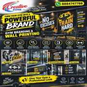Printing Services for Under one roof for Gym Fitness Center | Onlin